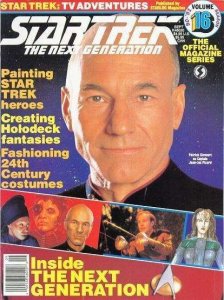 Official Star Trek, The: The Next Generation Magazine #16 (Newsstand) FN ; Starl