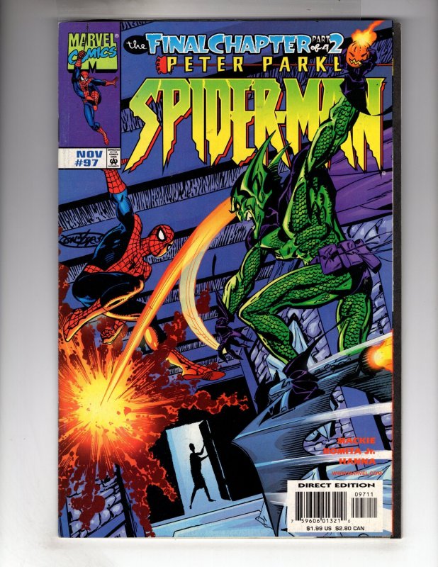 Spider-Man #97 (1998) GREEN GOBLIN!  / EBI#1