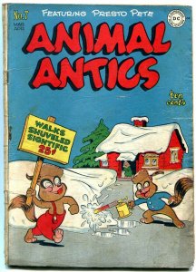ANIMAL ANTICS #7 1947-DC COMICS-PRESTO PETE-FRED HARMAN VG
