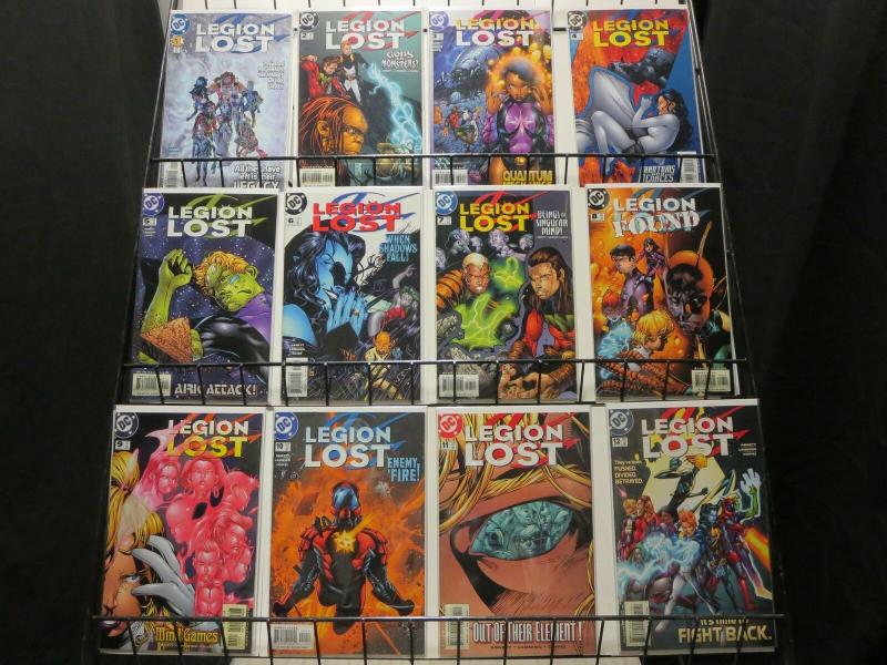 LEGION LOST (2000) 1-12  the COMPLETE series! 