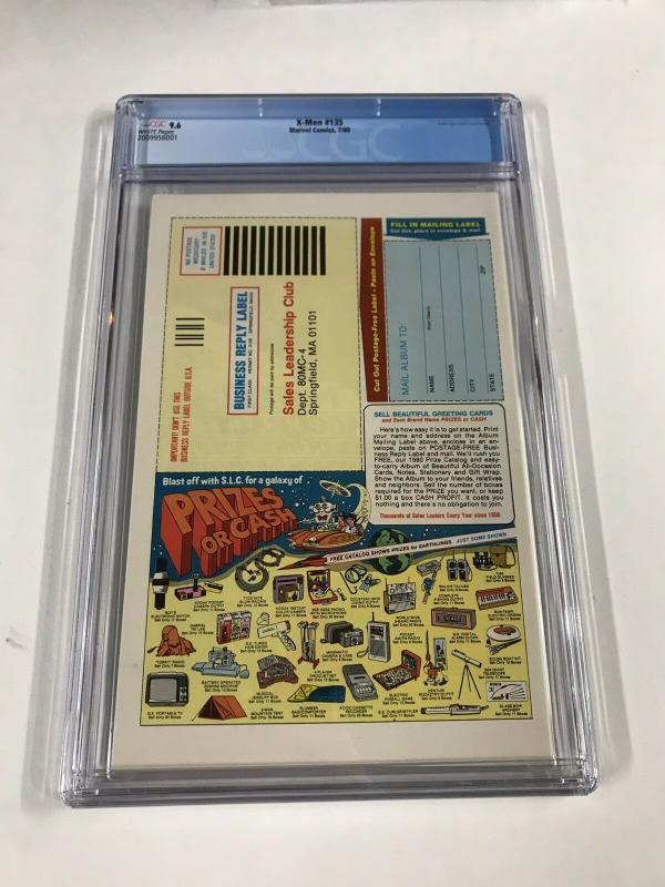 Uncanny X-men 135 Cgc 9.6 White Pages Marvel