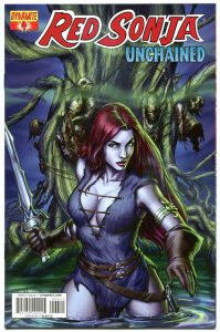 RED SONJA Unchained #4, NM, Robert E Howard, 2013, more RS in store, with Sword