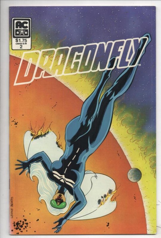 DRAGONFLY #2, VF/NM, AC comics, 1985, more in store