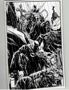 Batman/Spawn Fabok Sketch Cover (2023)