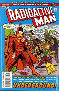 (2001) The SIMPSON’S RADIOACTIVE MAN Vol 2 #222 (2)! Bongo Comics! RARE!