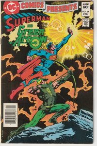 DC Comics Presents # 54  Superman, Green Arrow, and Black Canary