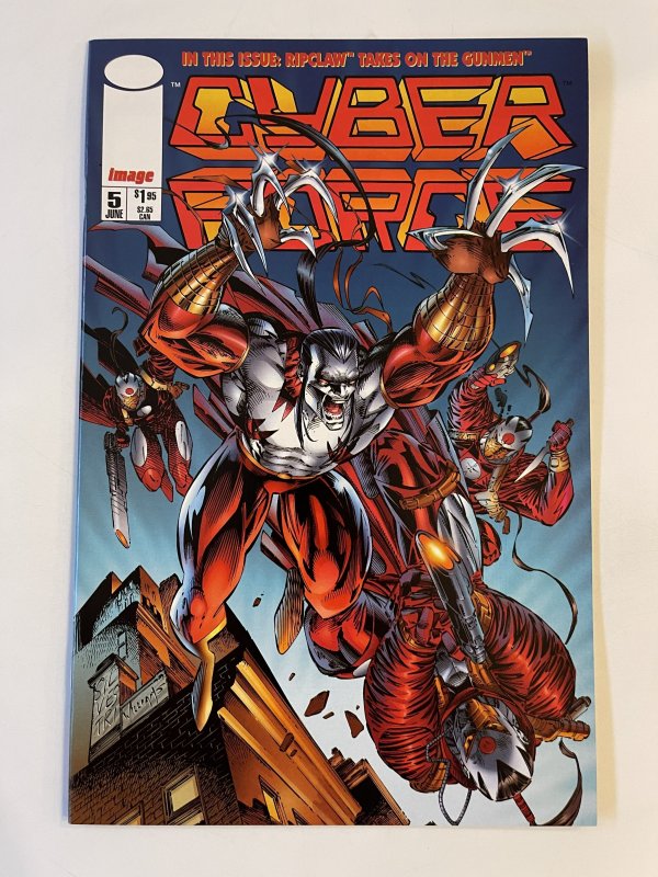 Cyber Force #5  - NM+  (1994)