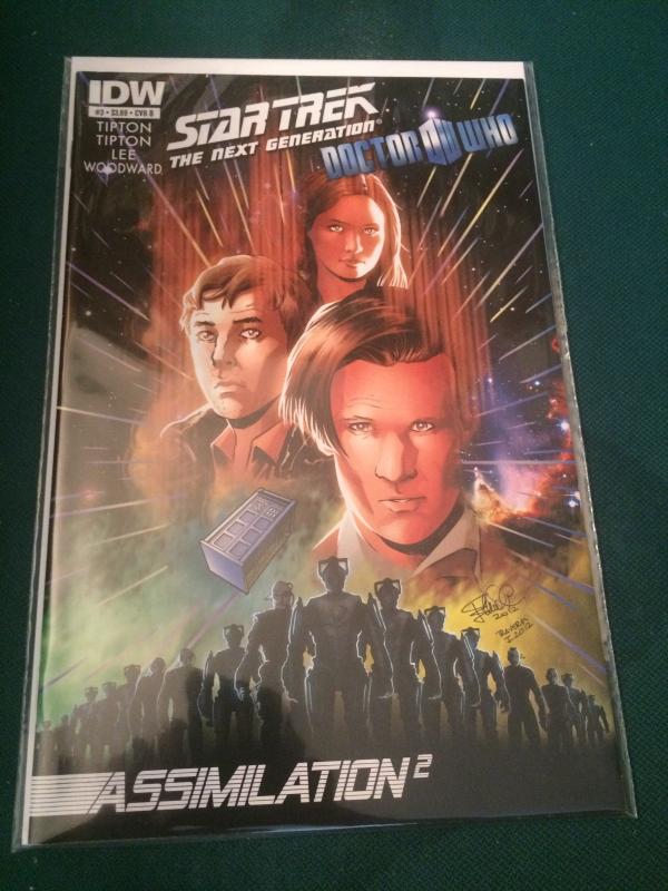 Star Trek The Next Generation/Doctor Who #3 Assimilation