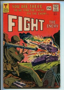 FIGHT THE ENEMY #2 1966-TOWER-AL WILLIAMS-WWII-GREEN BERETS-VIET NAM-vg