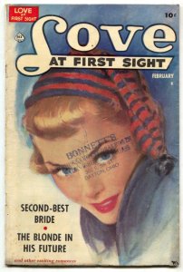 Love at First Sight #3 1950- Blonde in His Future VG