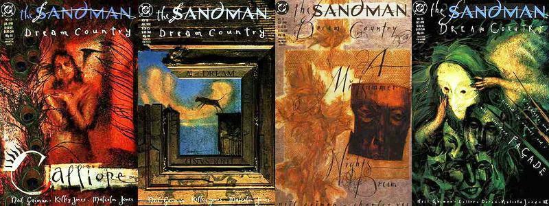 SANDMAN (1989)17-20 Dream Country Gaiman, Vess, Doran