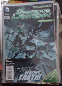 GREEN LANTERN #12 2012 DC the new 52  BLACK HAND COMBO PACK DIGITAL COPY VARIANT