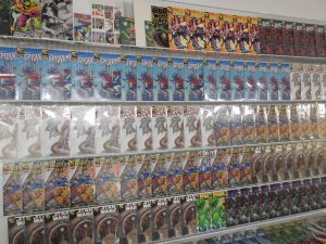 Huge Lot 180+ Wizard 1/2's, Stickers, and Various books! Avg VF+ Condition!