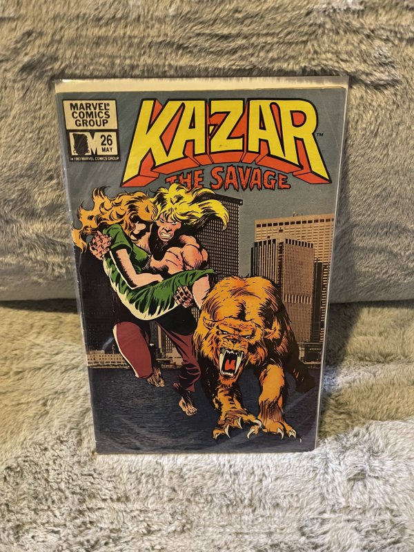 50 Cent Reader's Copies Sale: Ka-Zar the Savage #26 (1983)