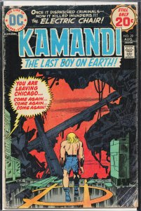 Kamandi, the Last Boy on earth #20 (1974) Kamandi