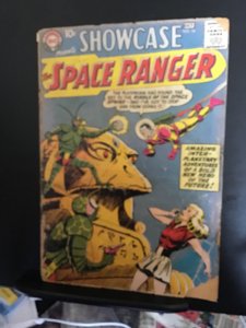 Showcase #16 (1958) affordable grade 2nd space ranger key! GD- Wow