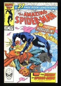 Amazing Spider-Man #275 VF+ 8.5 Hobgoblin + Origin Retold!