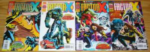 Factor X #1-4 VF/NM complete series AGE OF APOCALYPSE john francis moore 1995