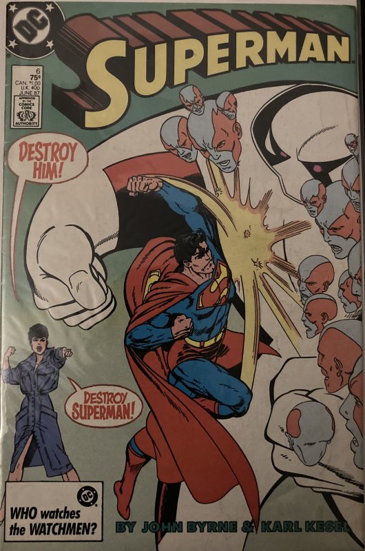 Superman #6B (1987)