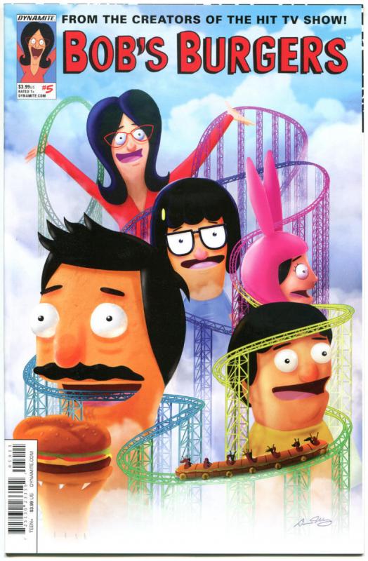 BOB'S BURGERS #1 2 3 4 5 6 7 8 9 10-16, NM, 2015, 1-16 set B, from TV show, 1st