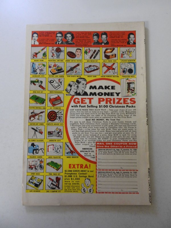 The Incredible Hulk #145 (1971) FN/VF condition