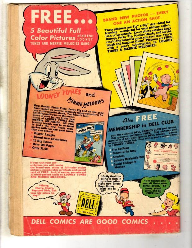 Looney Tunes & Merrie Melodies # 118 VG Dell Golden Age Comic Bugs Bunny JL18