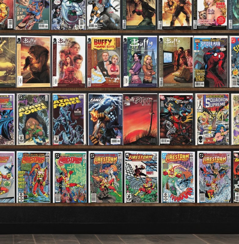 Huge Lot 150+ Comics with Power Pack, Atari Force, Southern Knights & More!