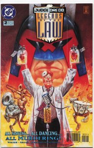 Judge Dredd Legends of the Law #2 (1995) Judge Dredd