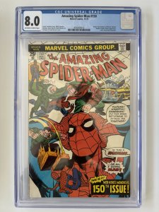 The Amazing Spider-Man #150 CGC 8.0 Marvel November (1975)