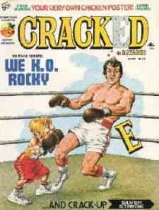 Cracked #143 FAIR ; Globe | low grade comic Rocky spoof magazine