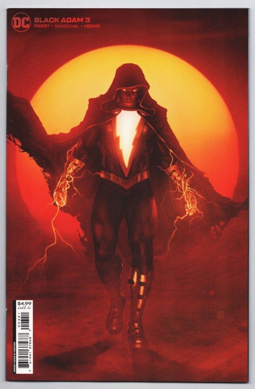 Black Adam #3 Cvr C Rahzzah Card Stock Variant (DC, 2022) NM