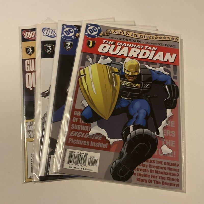 Manhattan Guardian 1 2 3 4 Lot Run Set Near Mint Nm Dc Comics