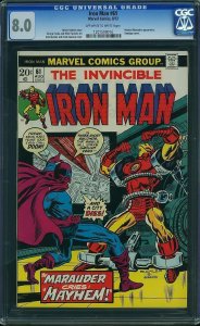 Iron Man #61 (1973) CGC 8.0 VF