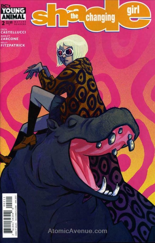 Shade, The Changing Girl #2 VF/NM; DC | save on shipping - details inside