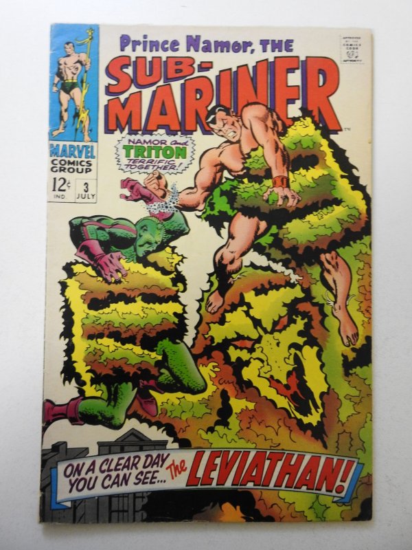 Sub-Mariner #3 (1968) FN Condition!