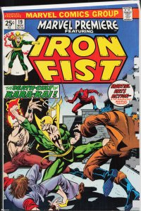 Marvel Premiere #19 (1974) Iron Fist [Key Issue]