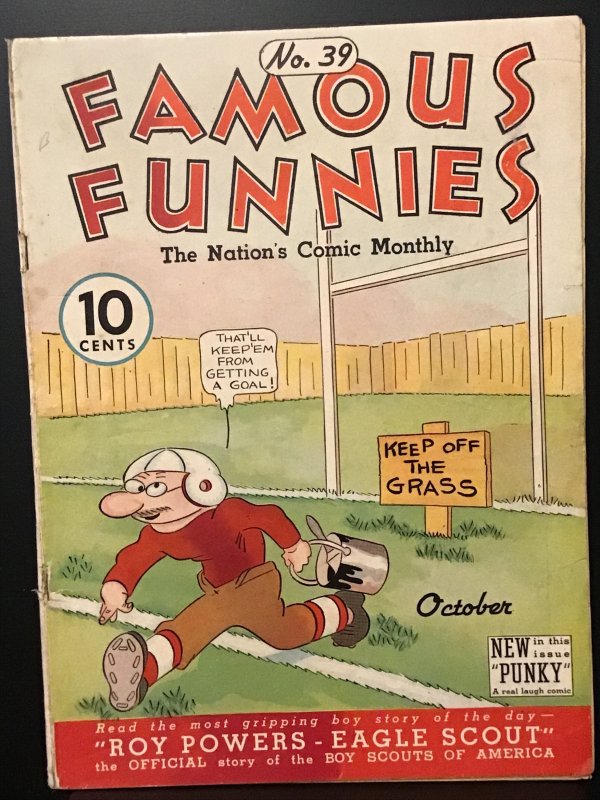 Famous Funnies #39 (1937) VG 4.0