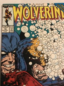 Wolverine #19 : Marvel 12/91 VF/NM; Newsstand Variant, Tiger Shark