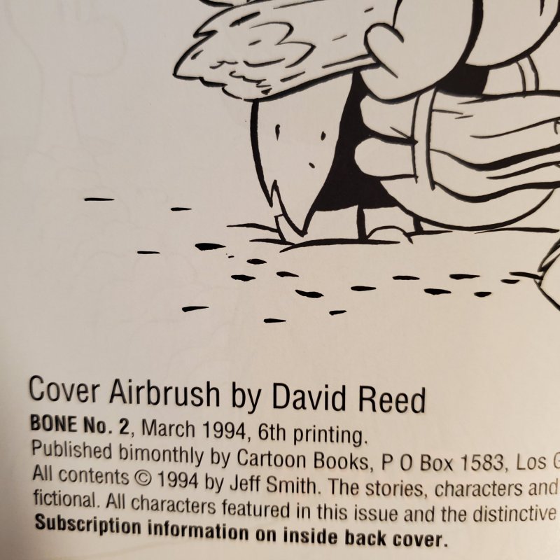 Bone 2 Very Fine+ 6th printing