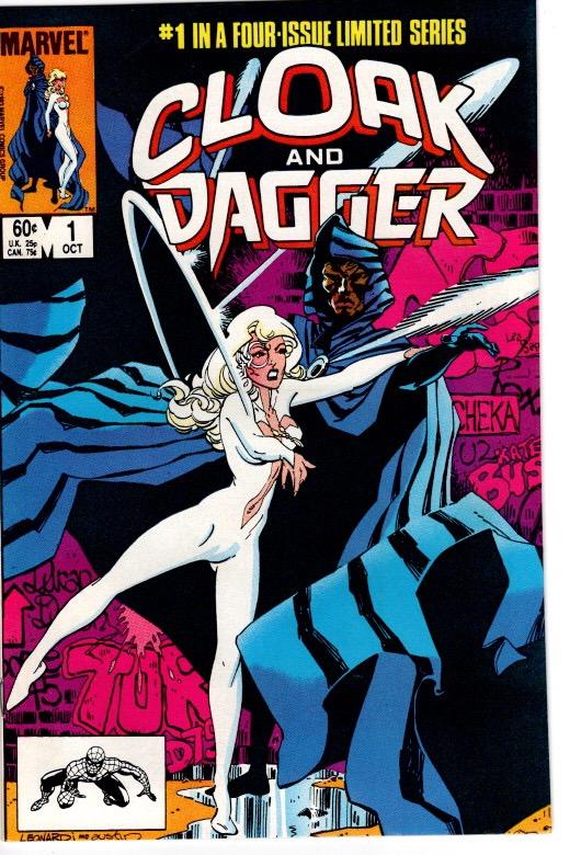 CLOAK AND DAGGER LIMITED SRIES #1,2,3,4 FN/VFN $8.00