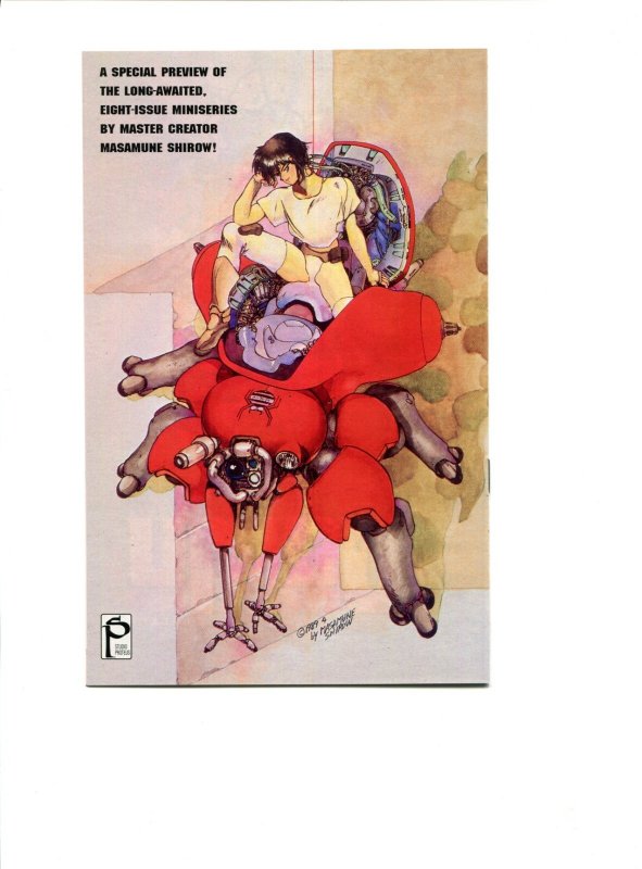 Ghost in the Shell #0 - Ashcan / Masamune Shirow Painted Cover (9.2ob) 1995