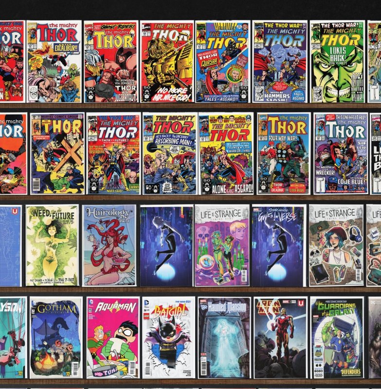 Huge Lot 150+ Comics with The Mighty Thor, Thor, Pep Comics & More!