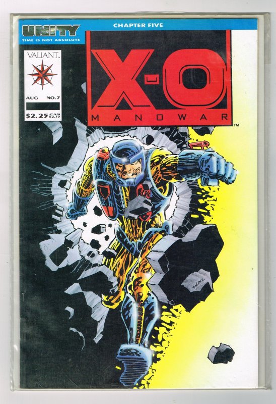 X-O Manowar #7 (1992)    Valiant