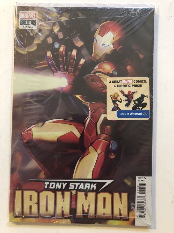 Tony Stark Iron Man #12 2019 Walmart Exclusive Marvel Comics 3 Pack