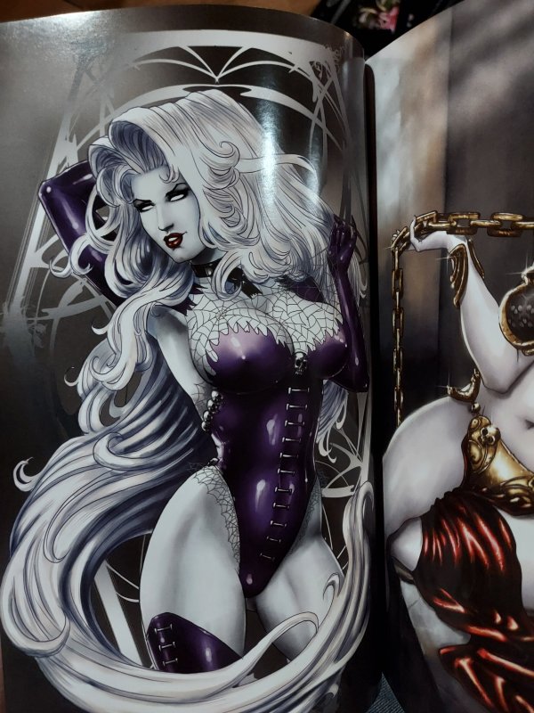 Lady Death Masters David Harrigan #1 NM Premiere Edition