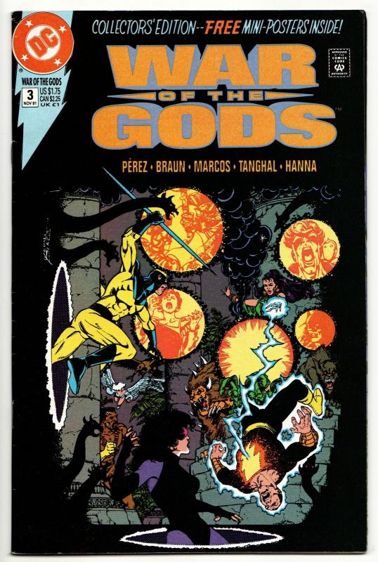 War Of The Gods #3 (DC, 1991) FN/VF