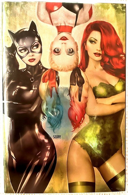 ?~DC~CATWOMAN #50~?EXCLUSIVE NATHAN SZERDY FOIL VARIANT~?