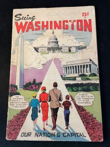 SEEING WASHINGTON, 1957, G Condition