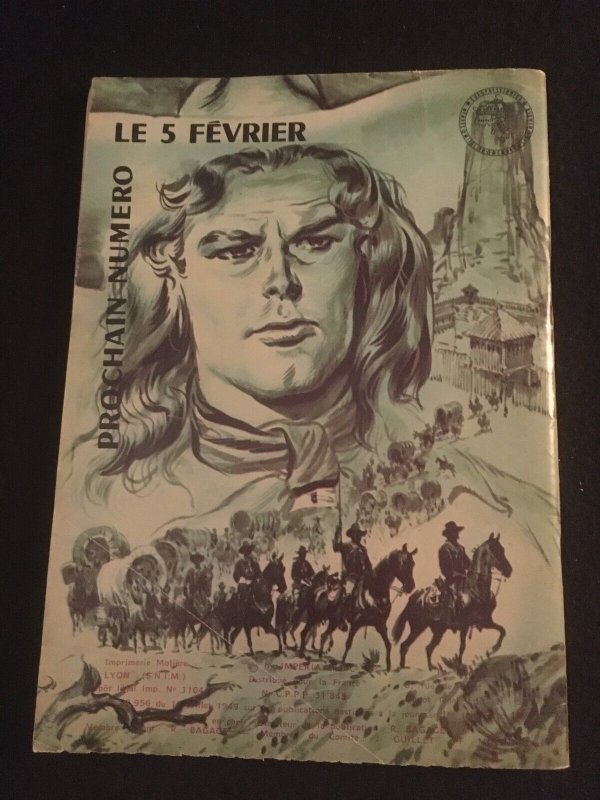 KIT CARSON #307 Digest Size French Comic Book, F- Condition