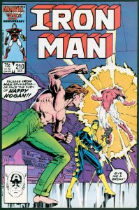 Iron Man 210 NM- 9.2 Marvel 1986